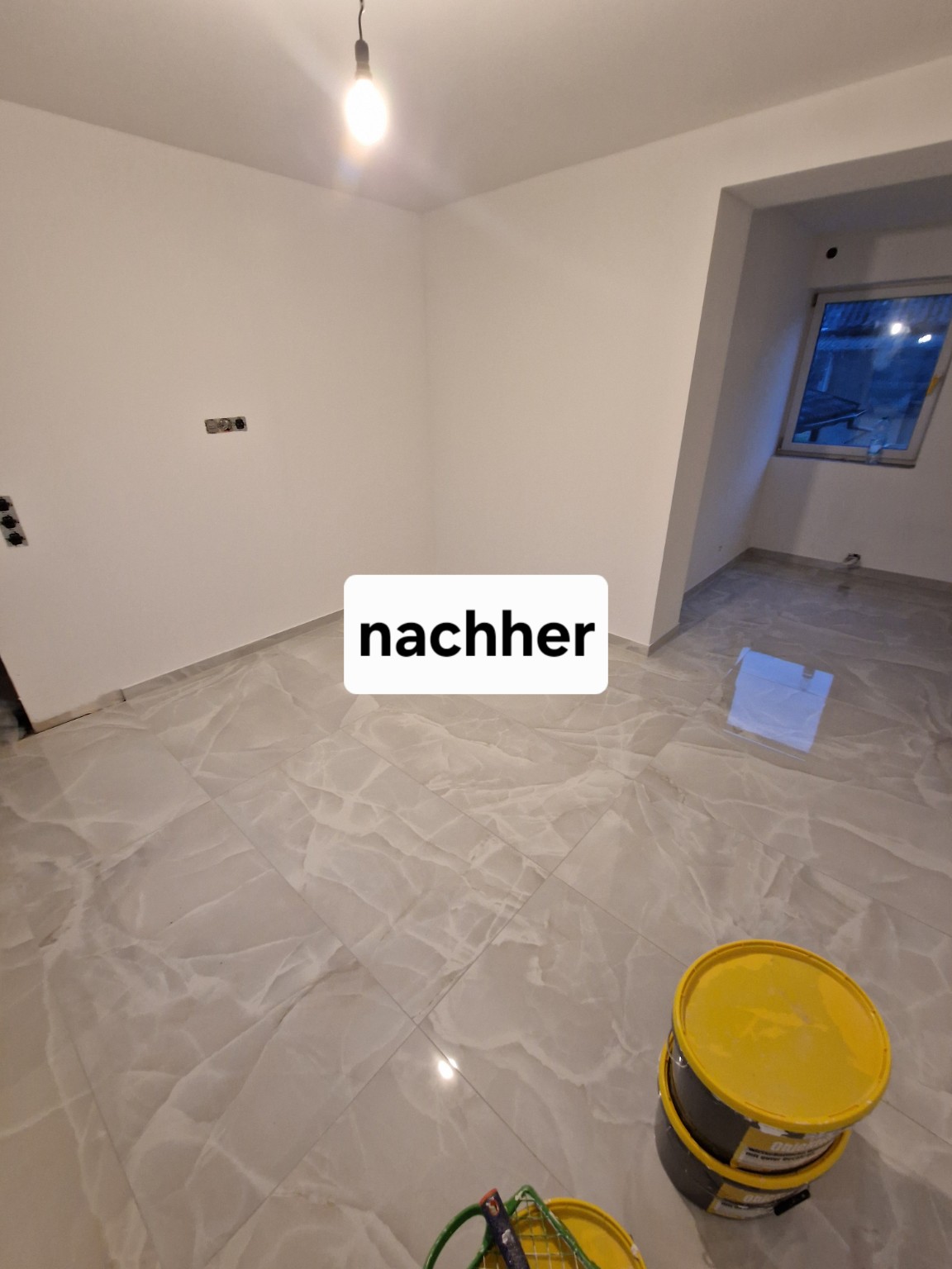 Weitere Ansicht des renovierten Raums